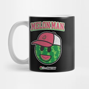 Ross Chastain Charcoal Melon Man Logo Mug